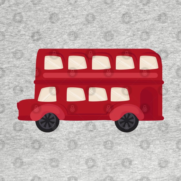 Red Double Decker Bus by holidaystore